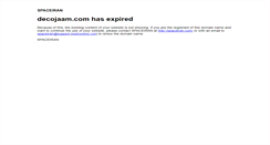 Desktop Screenshot of decojaam.com